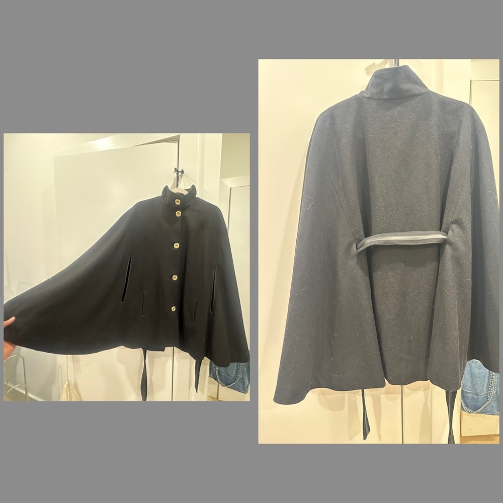 Mark. Cape Poncho